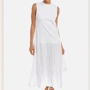 Ted Baker - Tiered Maxi Dress - White - 2/XS